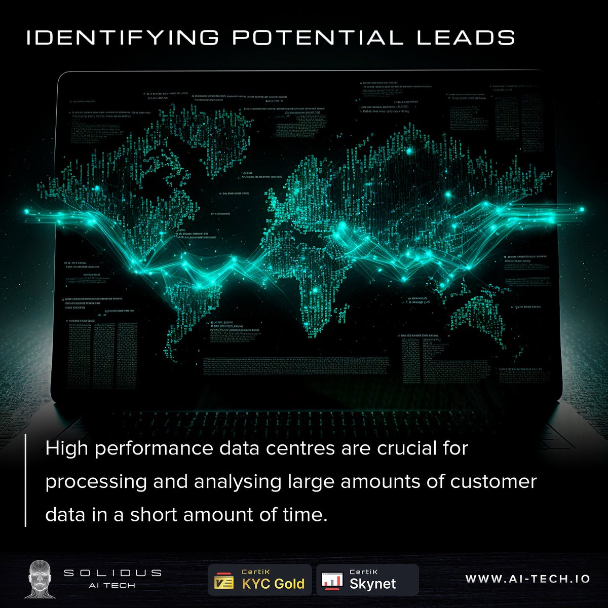 AITECHio's tweet photo. HPC data centre like Solidus will be crucial for processing and analysing large amounts of customer data in a short amount of time. This enables companies to refine their sales strategies and target marketing efforts more effectively.

Learn more about us: https://t.co/bh2d1eCrSK https://t.co/nCbu5E4VM1