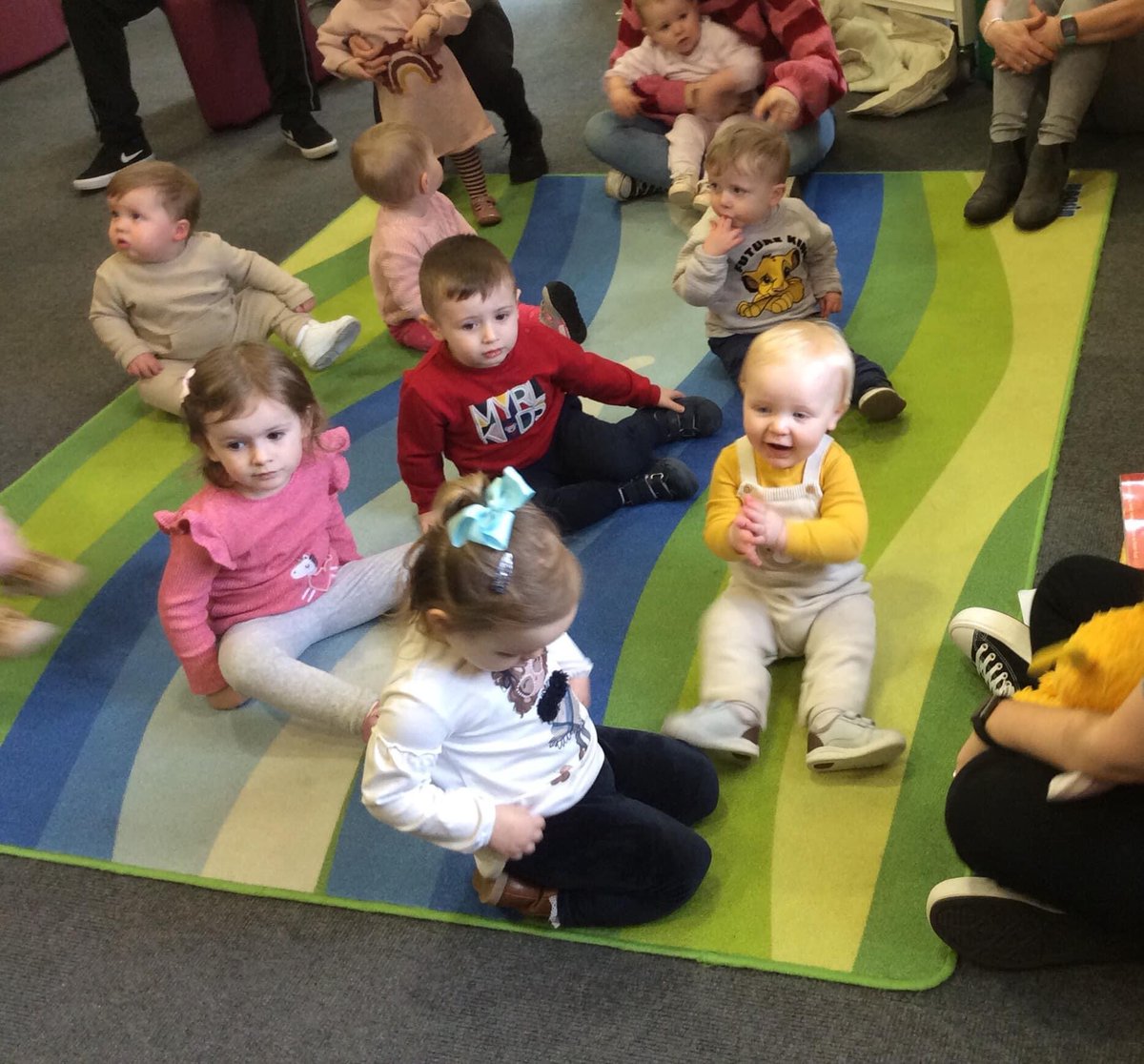 InverclydeLibs's tweet photo. We had lots of fun at our 2 Bookbug sessions at Port Glasgow Library this morning β€οΈ Lots signed up for the #BookbugLibraryChallenge as well. π
Pop in to your local Library to sign up for the challenge - it runs until the 29th April πβοΈ https://t.co/Z8isuWyY8r