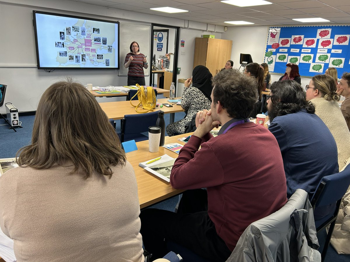 Thank you so much to Jenny from @HolocaustUK for an amazing and insightful session to both our Primary and Secondary trainees. #teachercpd @CPTSA13 @PLI_SummitLT @Summit_LT @MagnificatMac