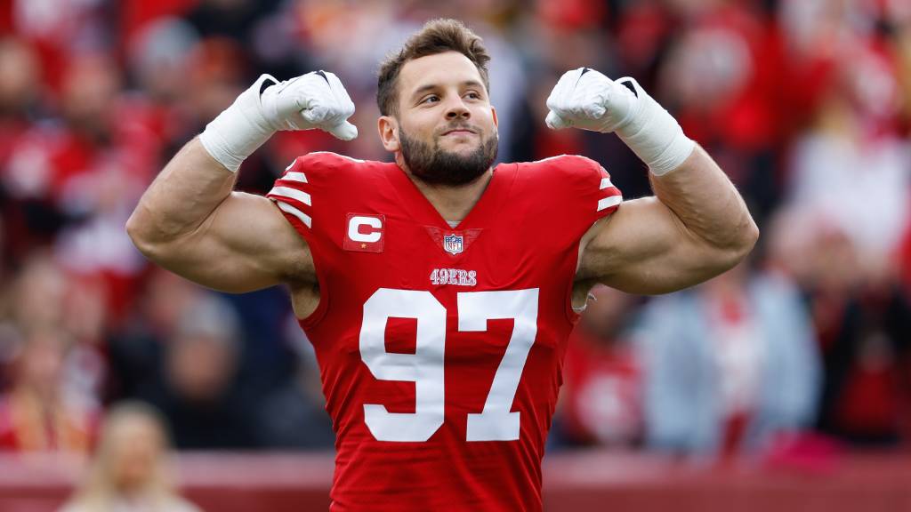 Around The NFL on X: Nick Bosa believes teaming up with his