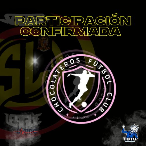 ℙ𝕒𝕣𝕥𝕚𝕔𝕚𝕡𝕒𝕔𝕚ó𝕟 𝕔𝕠𝕟𝕗𝕚𝕣𝕞𝕒𝕕𝕒 𝕖𝕟 𝕝𝕒 𝕤𝕖𝕘𝕦𝕟𝕕𝕒 𝕖𝕕𝕚𝕔𝕚ó𝕟 𝕕𝕖 @LGalacticaspain  22:20 

🎈 <a href="/chocolateros_fc/">CHOCOLATEROS FC 🍫⚽️</a> 🎈

Patrocinadores oficiales
<a href="/TutvShop/">📺TuTvPerfecta📺</a> <a href="/latidoshop/">Latido</a> <a href="/SoccerLeaguepro/">SoccerLeague Proclub</a>
<a href="/SVLesports/">Virtual Soccer League - MPL - *INFO*</a>