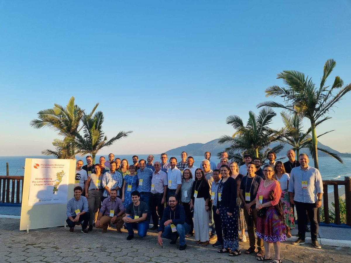 AyanFleischmann's tweet photo. Latin American hydrology, unsolved hydrology problems, and a new LA Chapter of @IAHS_AISH | Internat. Assoc. of Hydrological Sciences

Great week of discussion in Florianópolis in the Workshop on Hydrology – Strengthening the Latin American Chapter of IAHS, led by Prof. Chaffe https://t.co/IWxQICviYA