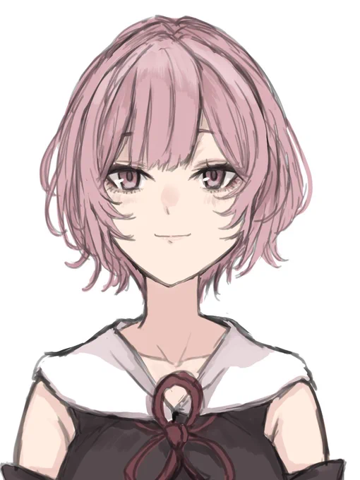 個人的趣味に走りすぎて描いたボブヘアー茜ちゃん#琴葉茜 