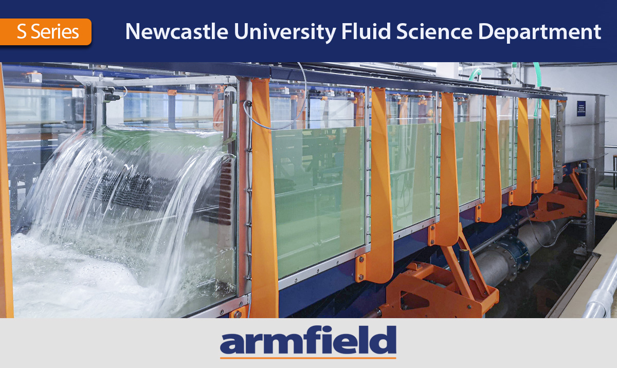 Armfield_Edu's tweet photo. #Armfield’s 12.5m free discharge S100 tilting Research Flume installed at #NewcastleUniversity #FluidScience Department. Designed a flume to carry out #flood event studies, leaky barriers, #dams giving away, effect on structures.
#floodresearch #erosion #covercrops #flumefriday https://t.co/Vh35okLFYT