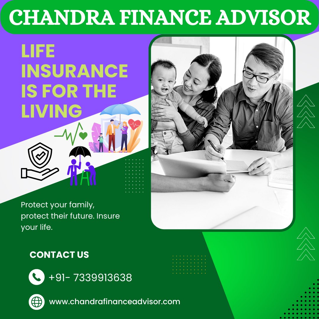 #Life #insurance can enable the #family of the #policyholder to stay #financially independent so that they do not have to compromise their #lifestyle.
#health #secure #yourlife #chandrafinanceadvisor #cfd #secureyourlife