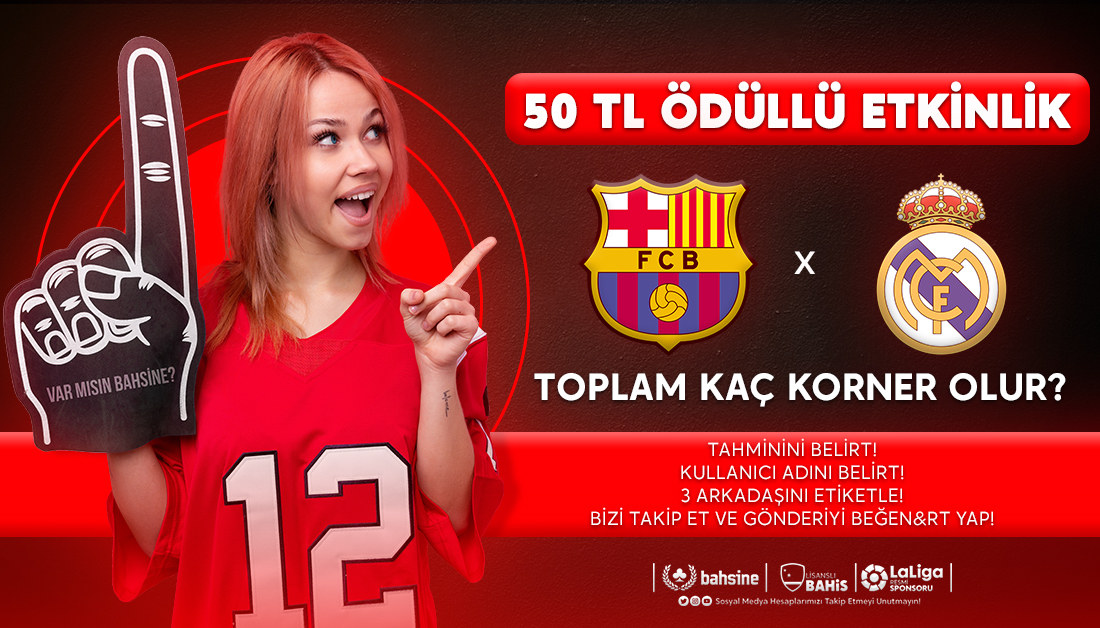 🐞<a href="/ResmiBahsine/">Bahsine Resmi</a> 'de Etkinlik Zamanı!🐞

⚠️Kurallar:
✔️DOĞRU TAHMİN ET!
✔️KULLANICI ADINI YAZ!
✔️3 ARKADAŞINI ETİKETLE!
✔️BİZİ TAKİP ET!GÖNDERİYİ BEĞEN VE RT'LE!
✔️SON İŞLEMİ BONUS OLAN KULLANICILARIMIZ ETKİNLİĞE KATILAMAZ!

💰KAZANANA 50 TL BONUS!💰

➰bit.ly/Bahsineresmi➰