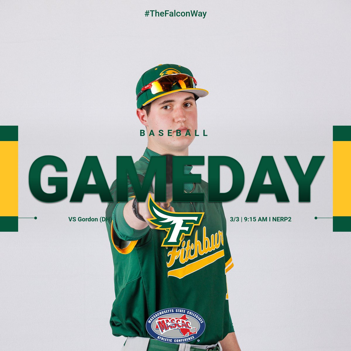 ⚾️ Game Day ⚾️ BASEBALL I <a href="/FSUFalconsBSB/">FSU Falcons Baseball</a> 

📍NERP2 (Davenport, Fla.)
🆚<a href="/gordonathletics/">Gordon Athletics</a> 
⏰9:15AM
📊bit.ly/3SF2Z0R

#FearTheFlock #TheFalconWay