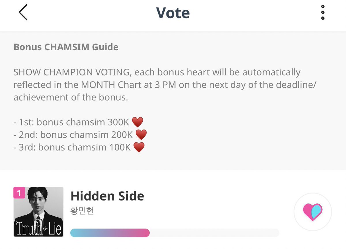 ActorSingerHMH's tweet photo. Hwangdo 🍑 minhyun was nominated at SHOW CHAMPION So don't forget to vote minhyun. From Friday ( Today) until Monday at 14.00 KST 
You can Vote at IDOLCHAMP, every day 300 hearts

🔗 https://t.co/P55LyoeBvN https://t.co/yyKiK7CU7J