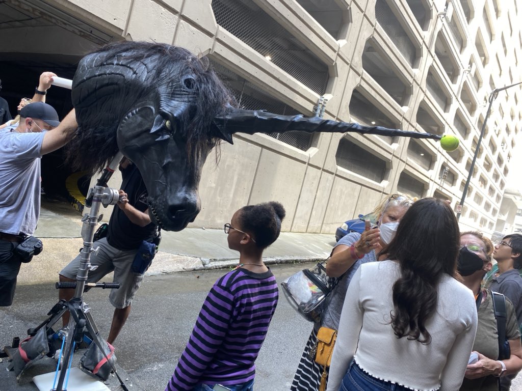 After/Before. Gotta put tennis ball on any sharp points. Vfx by <a href="/dneg/">DNEG</a> #ShazamFuryOfTheGods