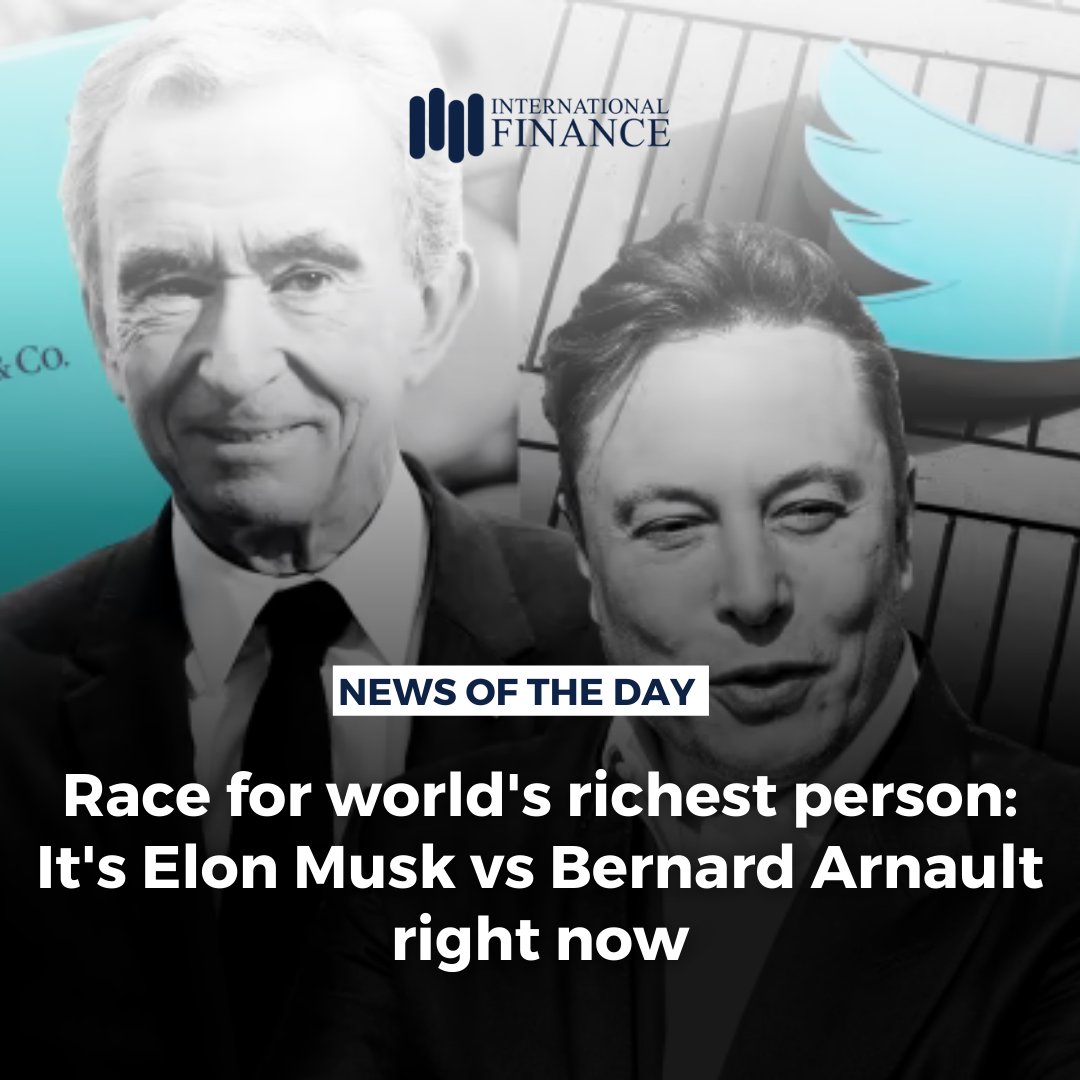 #NewsoftheDay 

#Tesla CEO #ElonMusk's net worth slumped after his presentation failed to impress #investors, followed by the carmaker's shares falling by 7%

#internationalfinance #bernardarnault #entrepeneurmindset #billionaire #LVMH #louisvuitton
