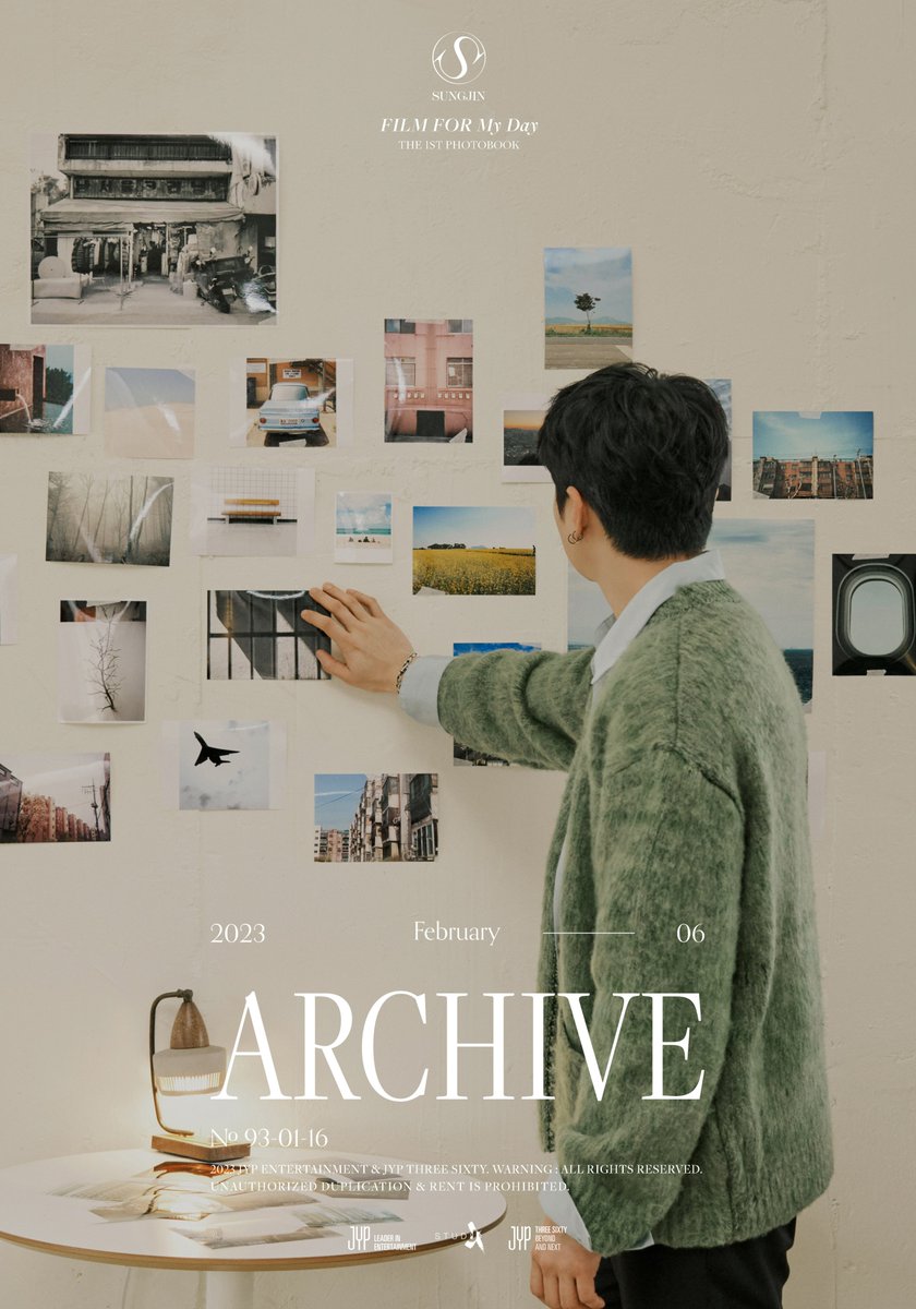 Image for SUNGJIN 1st Photobook 'ARCHIVE' Teaser Image 1 📌PRE-ORDER OPEN 2023.03.10 FRI 6PM (KST) DAY6 DAY6 SUNGJIN https://t.co/FkhGAJpQtA