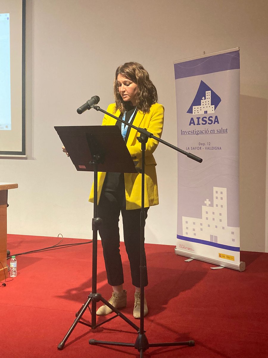 🏥👤 La gerente de #Fisabio Mónica Pont asistió ayer a la XXVI edición de los Premios AISSA (Asociación para la Investigación Sanitaria en la comarca de La Safor).