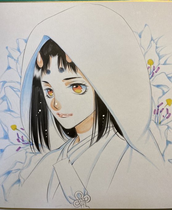 「flower wataboushi」 illustration images(Latest)