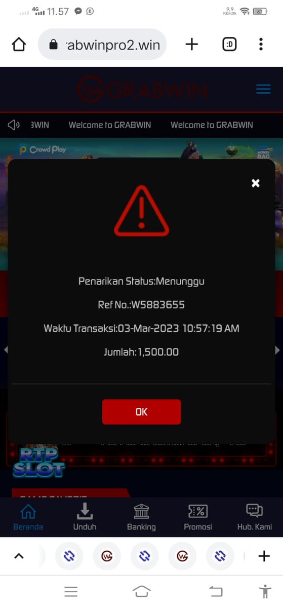 grabwin_w's tweet photo. Udah wd blm hari ini?
Berapapun kita bayar dan kalo kalah kita balikin saldo 50% https://t.co/EKtLwtFwkl
#joinslot #daftarslot #gacor #maxwin #jackpot  #baizhu #grabwin #automaxwin #autojp #cuancuan #cuan #straykids #gameslot #kemenanganpasti #gambling #jpjitu #jppasti https://t.co/HJyMCp0Wbx