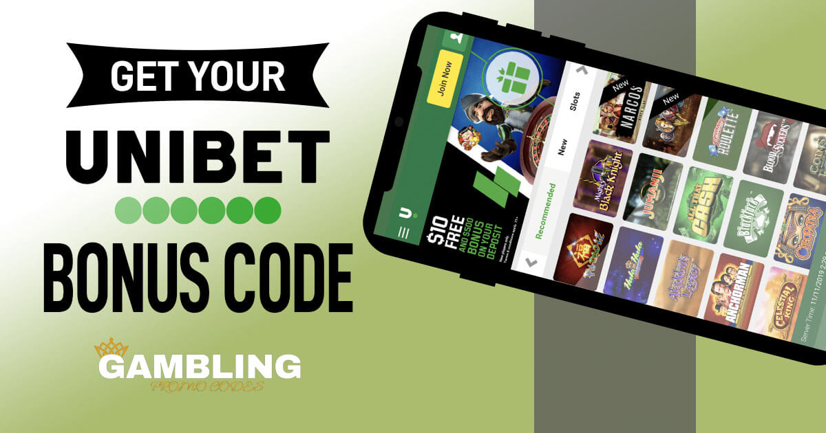 Get up to $500 depsoit bonus with this new Unibet Casino Bonus Code! Try Unibet Casino with $10 free play no deposit needed! Offer details.