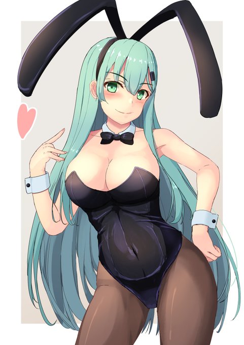 バニー鈴谷
#耳の日 
#艦これ 