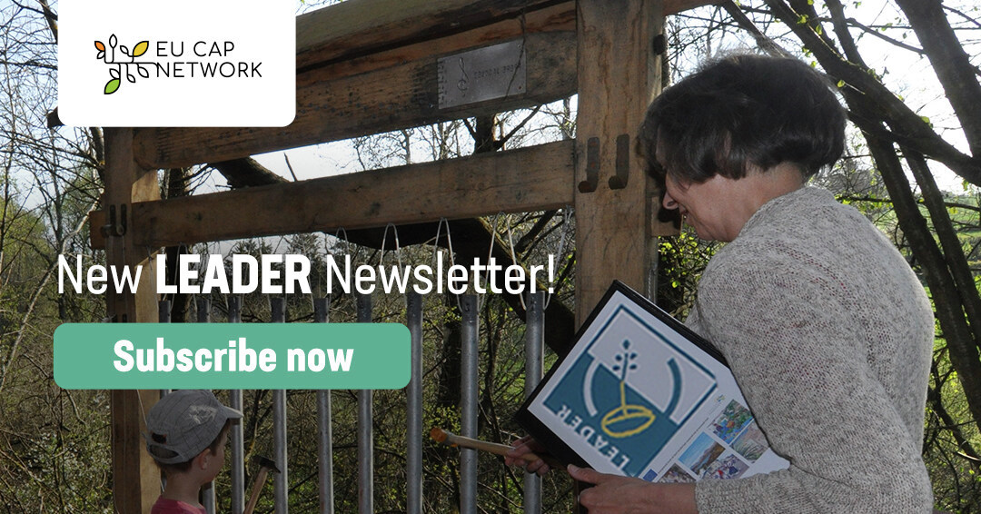 Sign up in advance for our new #LEADER e-newsletter! It will be launched in the coming weeks & will share LEADER experiences and success stories from LAGs around the 🇪🇺 Find out more and subscribe 👉 kont.ly/3ef841bf