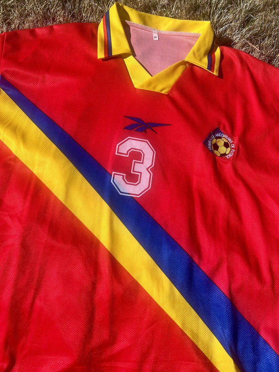 ildelima6's tweet photo. ๐ @Fedandfut ๐ฆ๐ฉ
๐ค Txema ๐ฆ๐ฉ
๐ @belarusff ๐ง๐พ
๐ Friendly
๐ 26.04.2000
๐ Estadi Comunal ๐ฆ๐ฉ
๐ Andorra la Vella ๐ฆ๐ฉ
โ๏ธ @Reebok ๐ฌ๐ง๐บ๐ธ
#matchwornshirt #andorrafootballmuseum #AFM #andorrafootball #txema #treebok #andorra #belarus #firstwinever https://t.co/QDnLkA2lh1