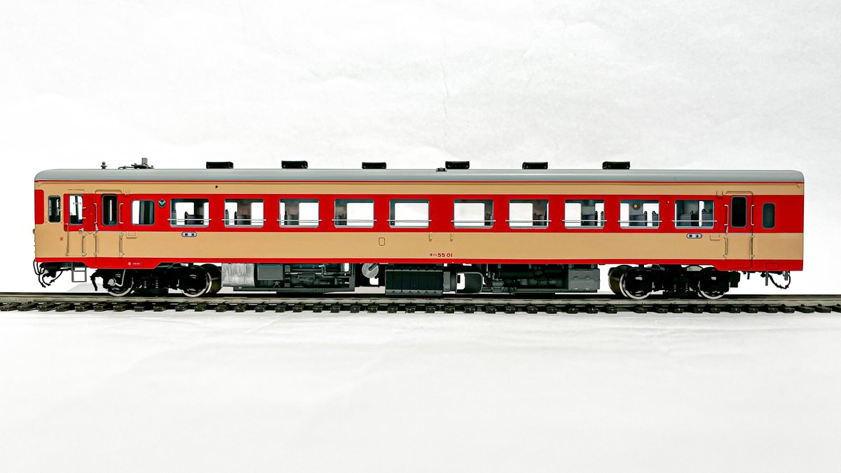 新製品のご案内 ～U-TRAINS HOゲージ～ キハ5500形2輌セット 完成品