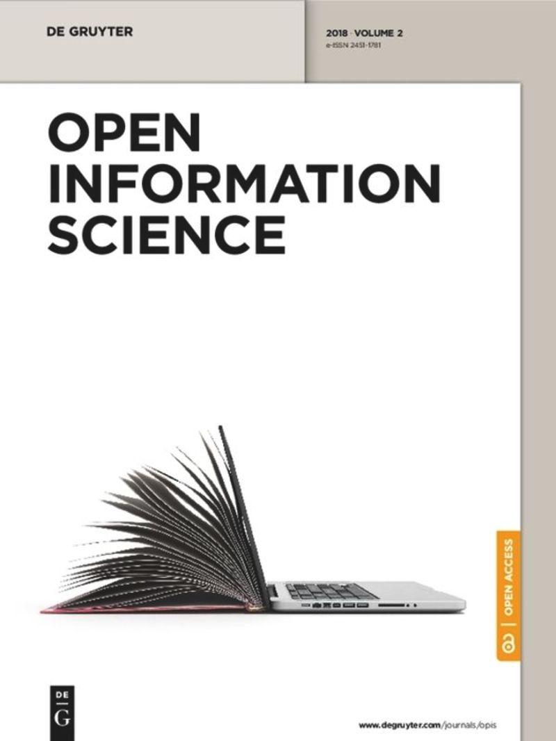 degruyter_lib's tweet image. Open Information Science invites you to submit your papers to a Special Issue on 
Information Behaviour and Information Ethics
degruyter.com/journal/key/op…
 
Deadline for submissions: JUNE 15, 2023

#openaccess #openaccessjournal #informationethics #informationbehaviour
@DGJournals