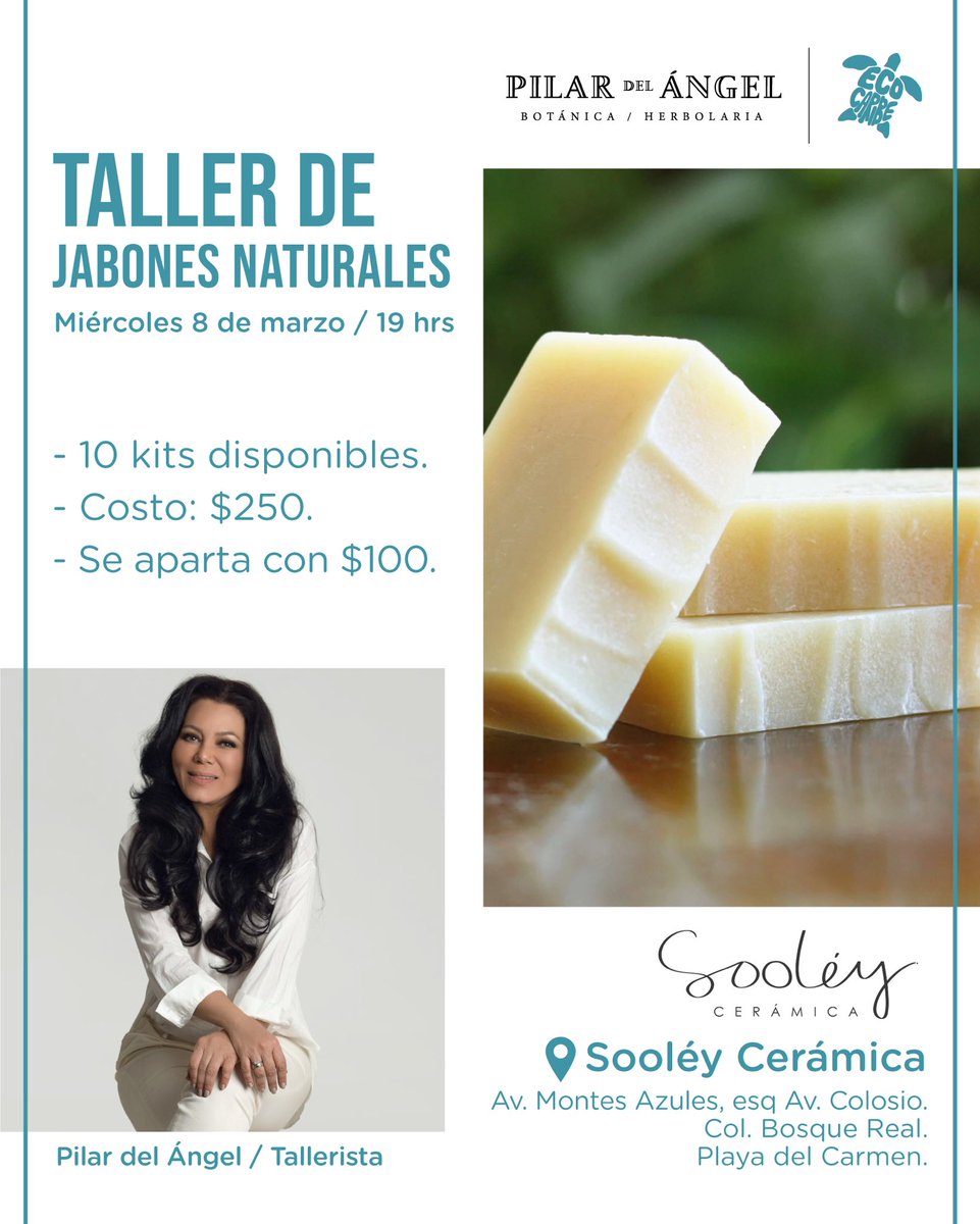 Tenemos este mini taller de jabones 🤩 Pilar nos donó su tiempo y productos para seguir recaudando fondos para #Ecocaribe 🫶🏻💙