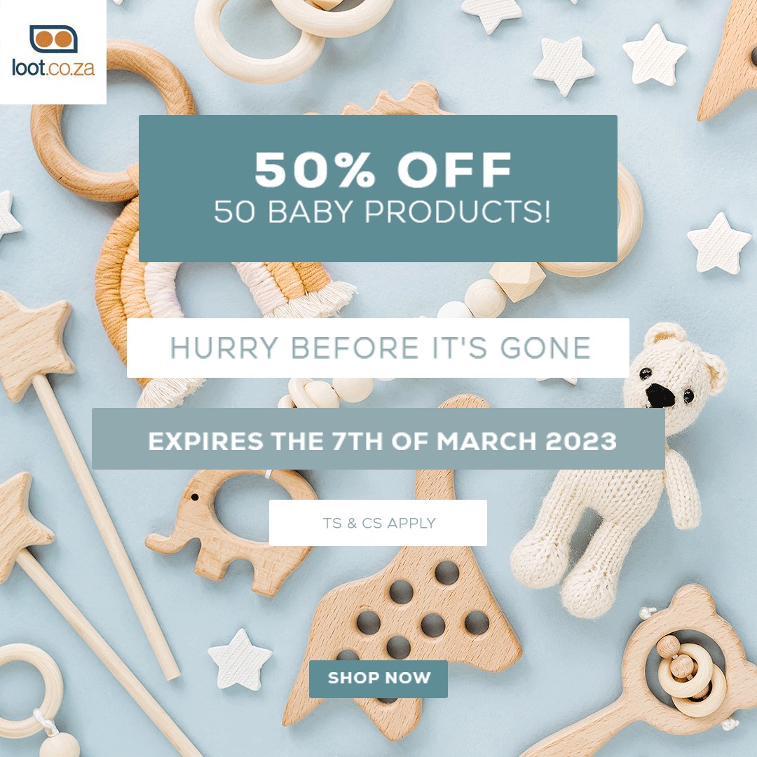 lootcoza's tweet photo. π¦ΈββοΈπΆ Amazing baby specials! Shop the 50% off 50 selected items. Limited Stock. Limited Time! β° Go mommas go! π#ShopOnlineTODAY https://t.co/hKoFLS7byk #BabyEssentials #ShopAndSave https://t.co/93saKCScwf