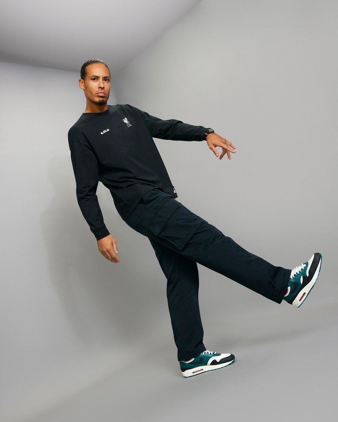 Liverpool Star Virgil van Dijk Soars as Brand Ambassador for Nike Air ...