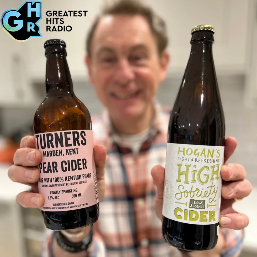 We really appreciate @NigelBarden taking the time to pare HIGH SOBRIETY with his wonderful braised duck recipe on yesterday’s @greatesthitsuk Simon Mayo drive time show. We featured alongside the wonderful @turners_cider Check this 🧵to hear.