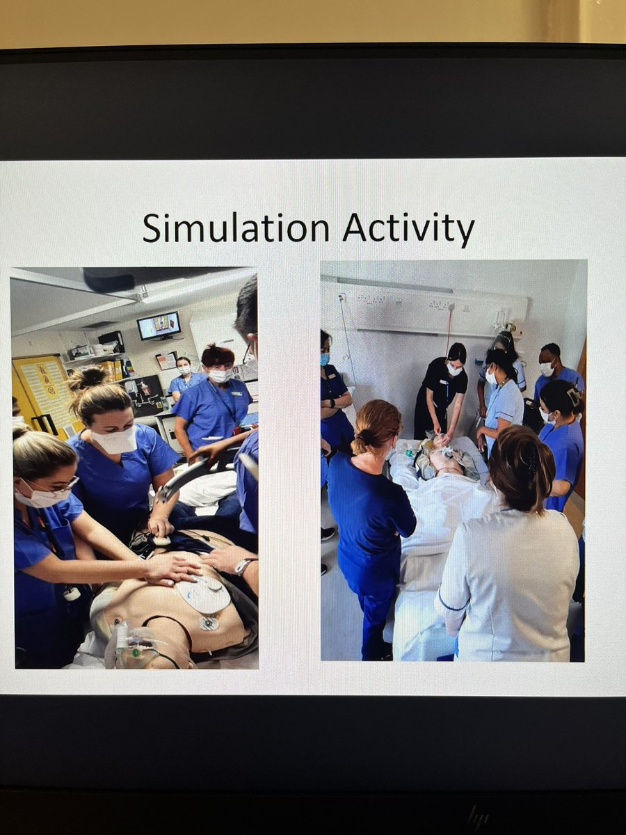 Excellent presentation @stjamesdublin Grand Rounds. In true #SJHMDT style with @DarraghShields @carinacashman @MeallyMelissa in sharing & educating on Translation & In Situ Simulation training ..a success pan hospital initiative. Thank you all 🏆#Leadership #LearningOrganisation