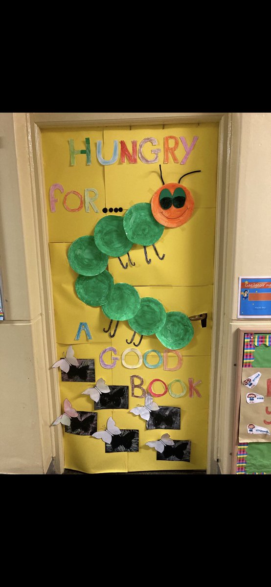 All classes have been having lots of fun this week celebrating book week.  Check out our book cover door designs below.