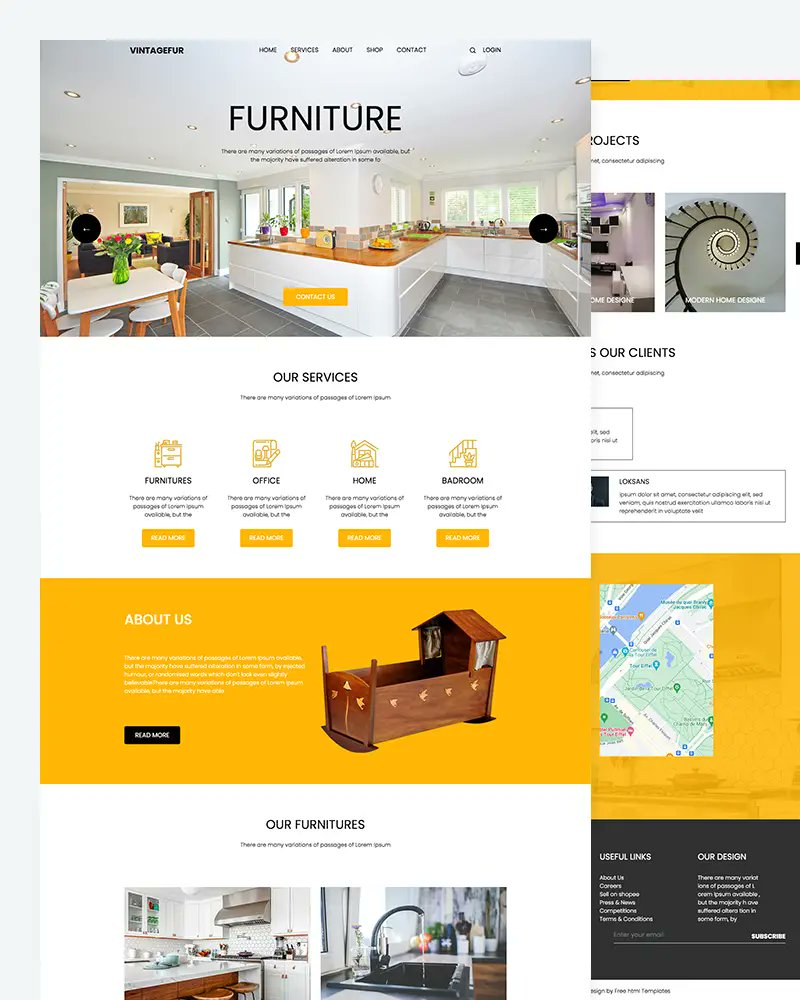 htmldotdesign's tweet image. Vintagefur – Furniture Shop Website Template - #furniture #wood #interior #webtemplate #webdesign #ui #website #websitedesign #html #websitetemplate #webdesigner #template #graphicdesign #bootstrap #webdevelopment