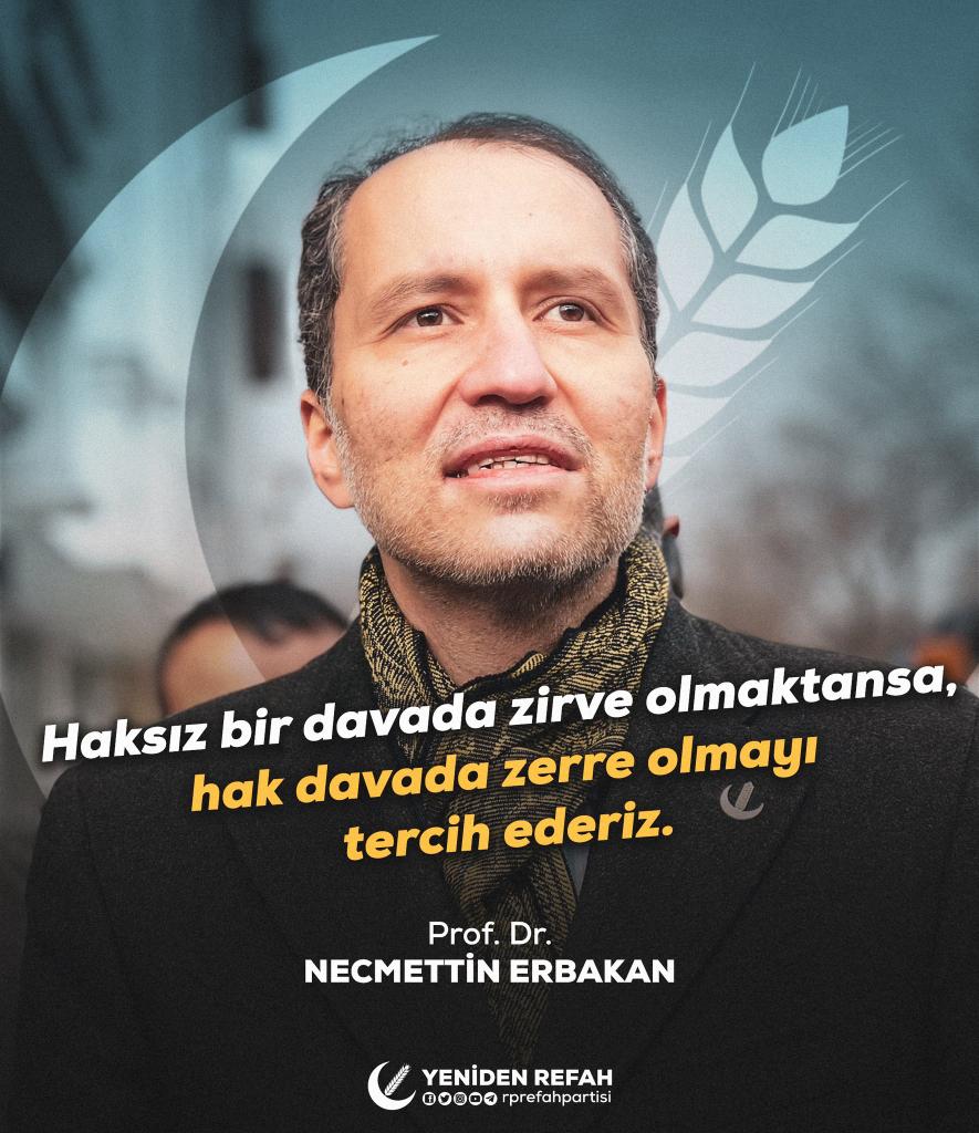 Bir Ordu'lu olarak Yaşanabilir Türkiye için Cumhurbaşkanı adayım Fatih Erbakan