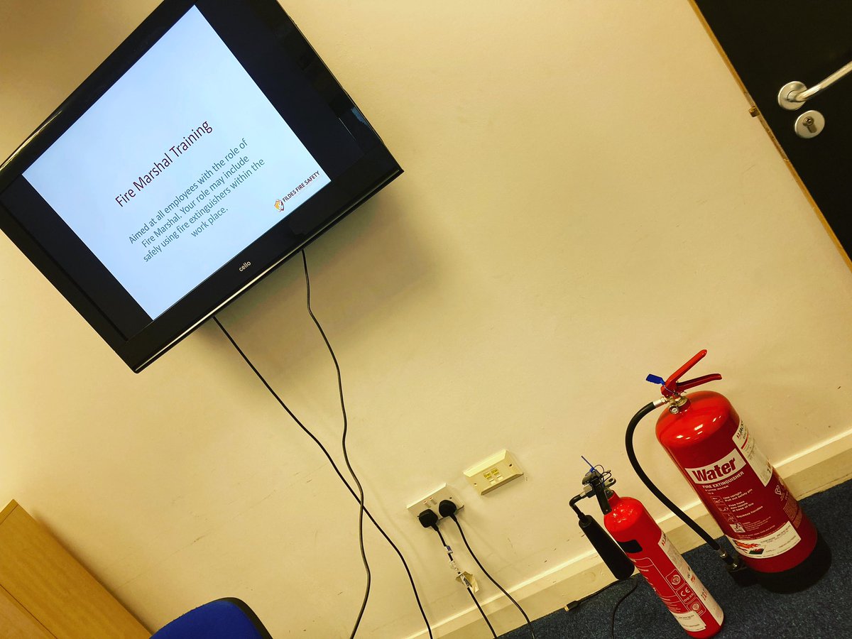 All set for another Fire Marshal Course. 

This course is accredited by the Institute of Fire Safety Managers. Get your staff or workplace trained up. 

Book on via our website or email info@ffsafety.co.uk 

#fire #firesafety #firemarshal #firesafetytraining #chestertweets