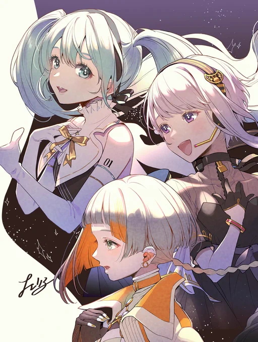 【 う た を 歌 う 】#ボカスト 新刊表紙のイラストです 