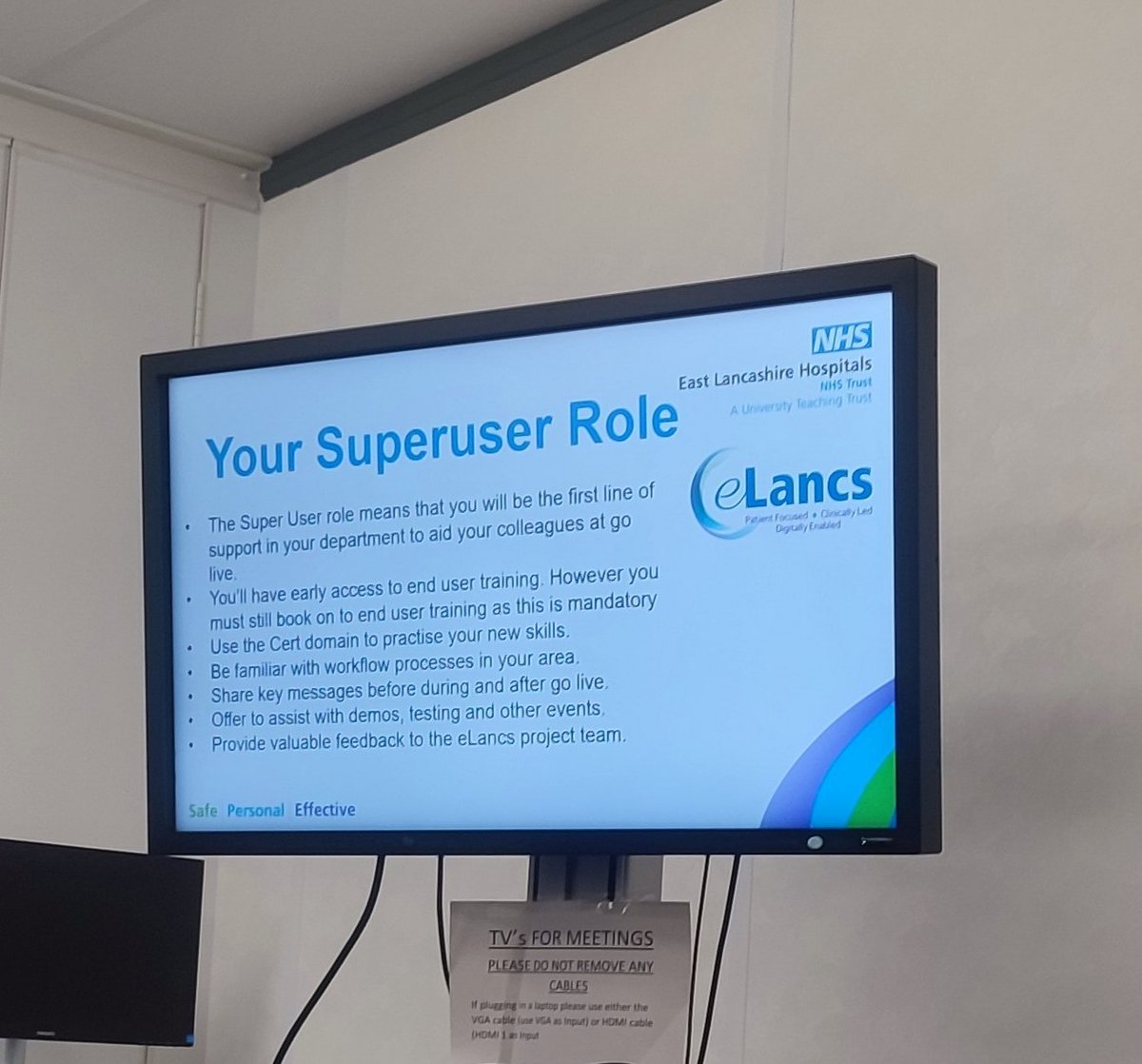Here we go! 😎 <a href="/_eLancs/">eLancs</a> #electronicpatientrecord #superuser #superusertraining