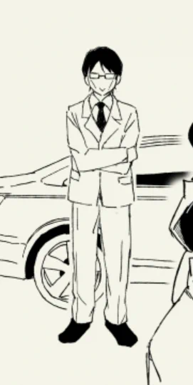 初めて描いた伊地知さん👔 