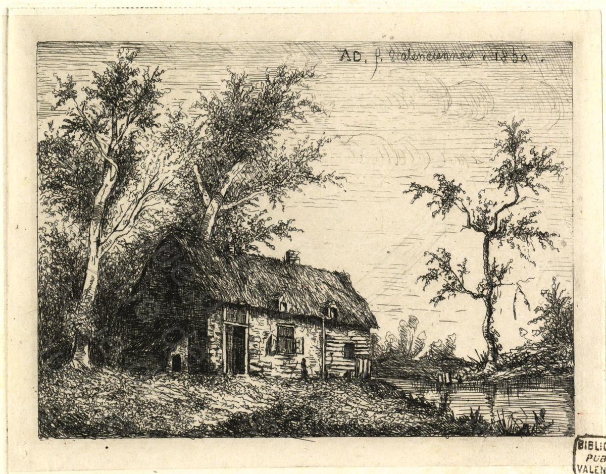 AsMoniqueTeneur's tweet photo. Vues de Valenciennes, chaumière au bord de l’eau, estampe datant de 1850.

Disponible sur le site patrimoine numérique de la ville de Valenciennes : 
https://t.co/BZWF8BFsTy https://t.co/YzYvpcUp3h