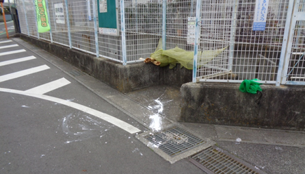 Funabashi_city's tweet image. ／
#ペンキ や #食用油 の廃棄方法にご注意ください⚠️
＼

液体をそのまま容器などに入れて、可燃ごみとして出されたため、収集作業中に容器やビニール袋が破裂して中身が飛散する事故が起きています。

▼正しい廃棄方法は市HPをご確認ください
city.funabashi.lg.jp/kurashi/gomi/0…