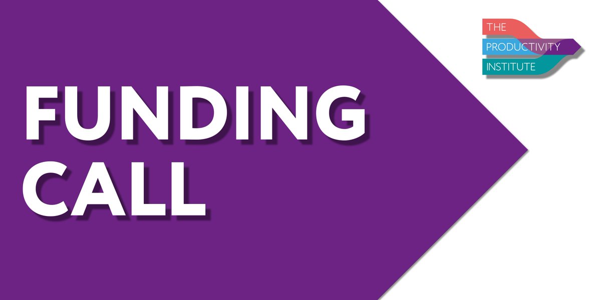 🚨TPI FUNDING CALL🚨
Open to all researchers affiliated and based in the UK. The call closes Monday 10 April. 
More information and application details on TPI website: productivity.ac.uk/opportunities/…
#CFO #COO #CIO #CISO #CTO #CCO #CXO #HR 🧵 (1/3)