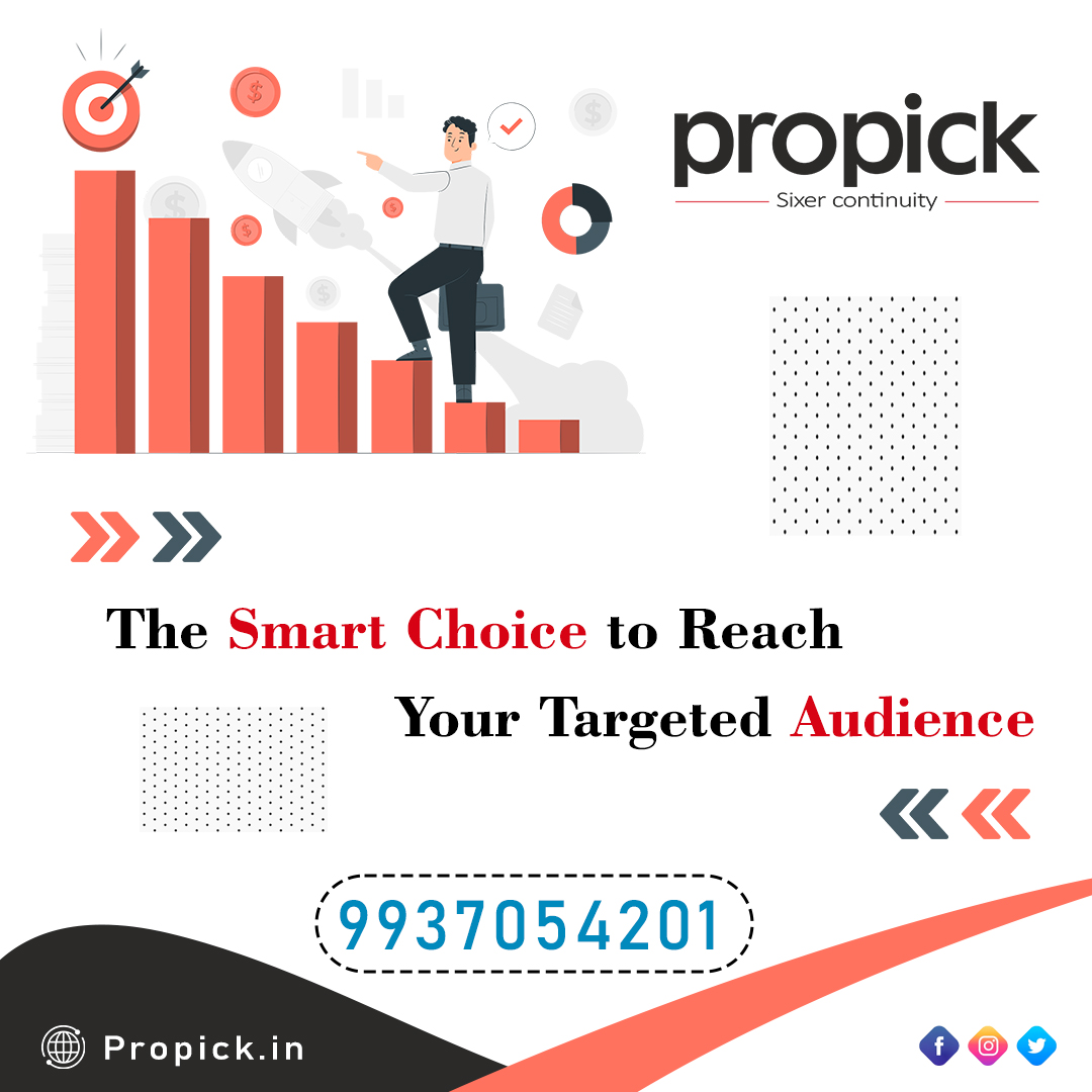 PropickIndia's tweet photo. Grow your business digitally with #Propick and explore the smart choice to reach those who matters!
Get a FREE Quote from #Propick Now!
🌏 https://t.co/S5ekHdlBk2
📞 09937054201
#digitalpromotion #onlinepromotion #digitaltransformation #GoogleAds #India #Propick #Itsolutions https://t.co/E3tuyqruLX