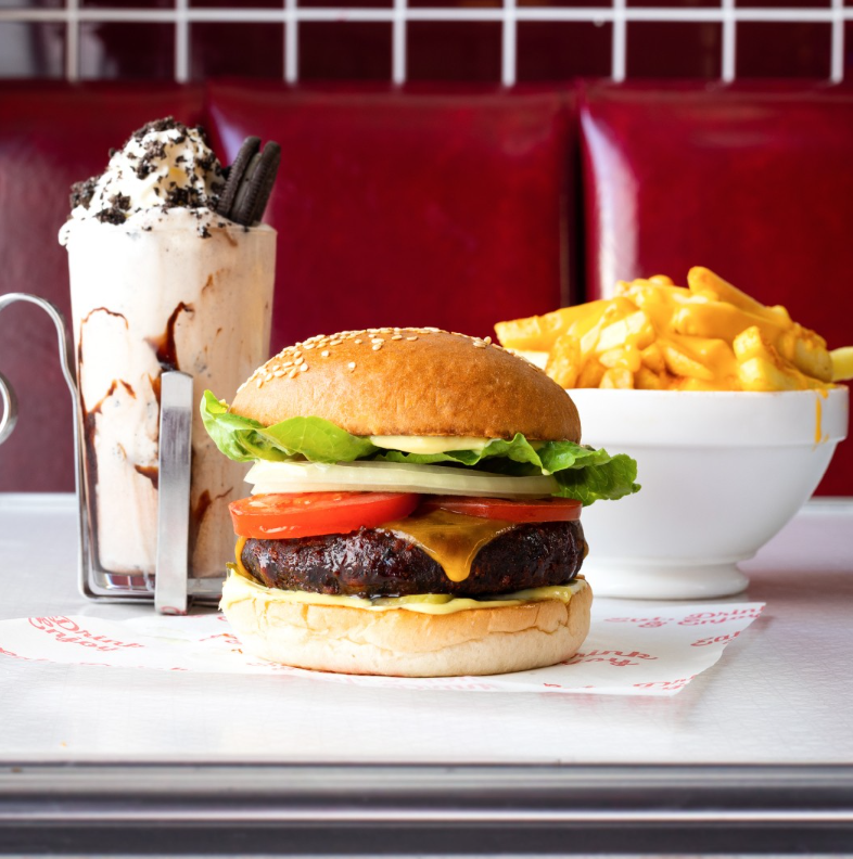 ClarehallP's tweet photo. A FULLY FED VEGGIE MEAL 🍅🥕🥒🥔🥬🍨

Check out all our veggie options on our menu online or in diners!

#eddierockets #clarehallretailpark #dublin #clarehall https://t.co/6wjuNEikDR