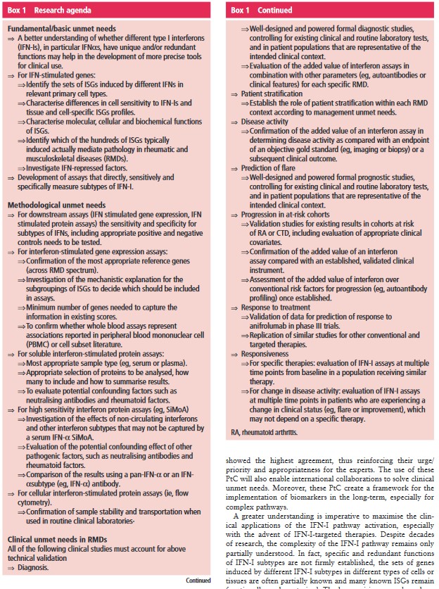 Delighted to share the publication of <a href="/eular_org/">EULAR</a> taskforce on #interferon pathway activation assays

Exciting teamwork led by <a href="/edvital/">Ed Vital</a> &amp; Marjan. Thanks to all coauthors!

➡️recommendations for measuring, reporting &amp; application
➡️consensus terminology

🔗ard.bmj.com/content/early/…