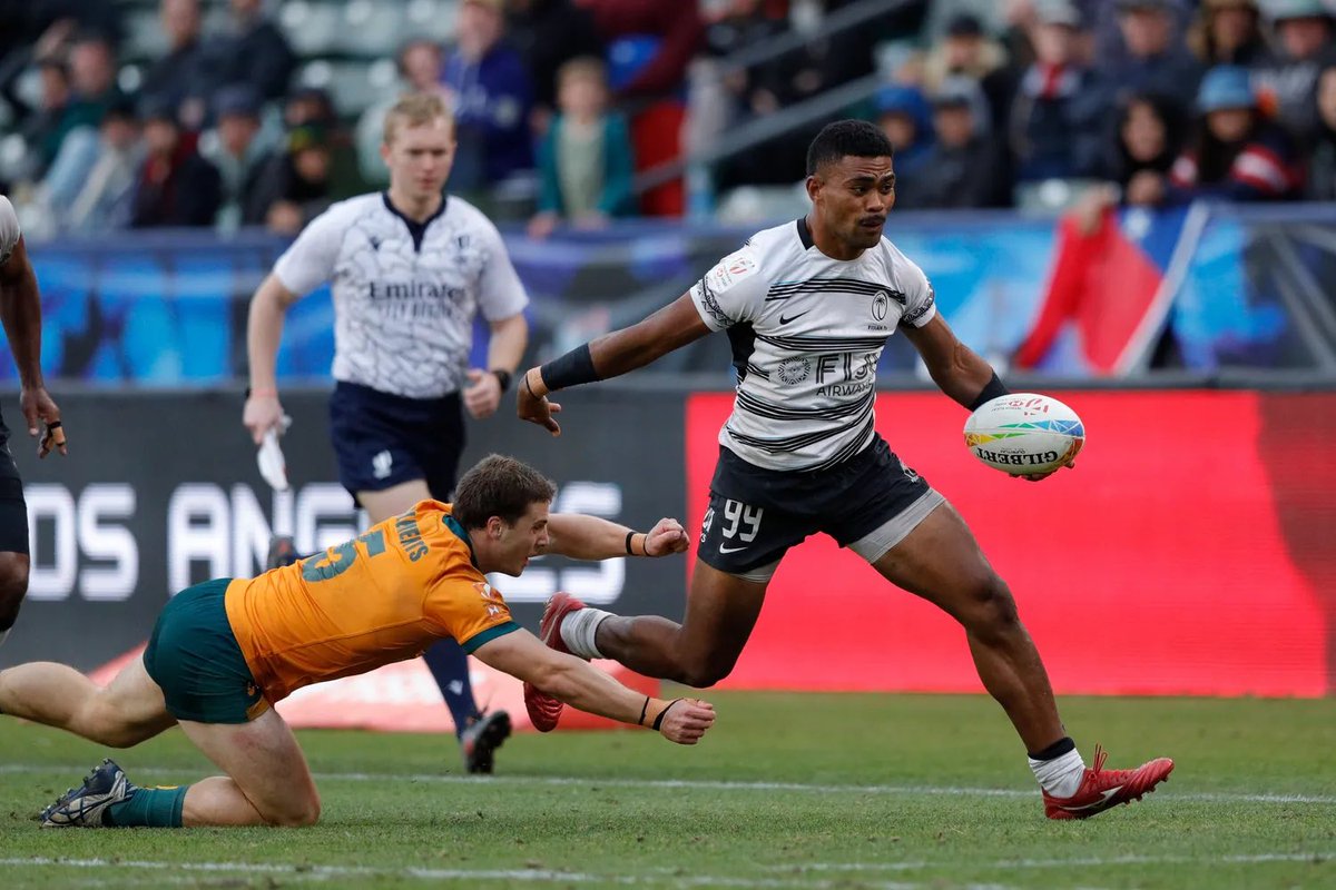 Fiji7sTeam's tweet photo. Vancouver 7s 2023 

Sat 4th Mar 
7.52am Fiji 🇫🇯 v Kenya 🇰🇪 
2.16pm Fiji 🇫🇯 v Uruguay 🇺🇾 

Sun 5th Mar
8.42am Fiji 🇫🇯 v Great Britain 🇬🇧

#Canada7s https://t.co/E25rRnCY3y