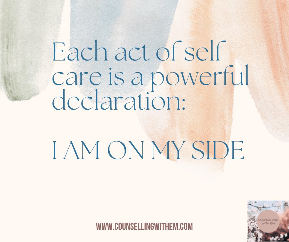 POWERFUL DECLARATION: I am on my side💜

#selfcare #selfcarefirst #selfcaretips #selflove #selfworth #selfcarematters #selfcaredaily #selfcareisntselfish #lookafteryourhealth #lookafteryou #lookafteryourself #youareimportant #youareworthy