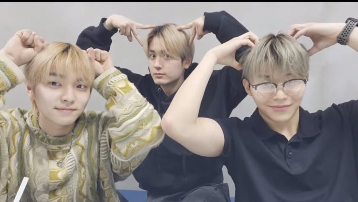 🐿️❤️😼❤️🐻❤️

#손준형 #이강성 #이우진