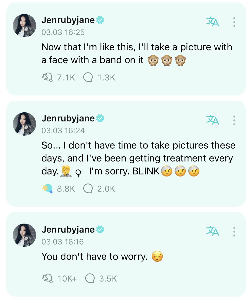 baemonsaga's tweet photo. Jendeukie latest update.

Getwell soon jennie. 🫶🏻
See you in Malaycon tomorrow!

#BLACKPINK #BORNPINK #BORNPINKinKL https://t.co/2UMuys9CbP