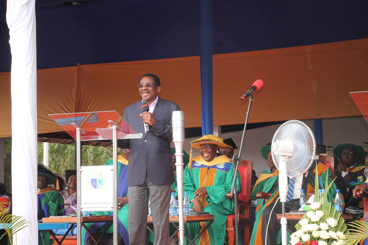 We are privileged to have the Governor Siaya County, H. E. Hon. @orengo_james, give his remarks at the #10thGraduation Ceremony.
#Speeches
 #Grad2023 #GradIsHere #steppingoutinfaith #bestfootforward