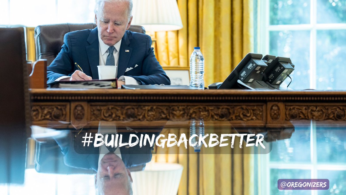 Oregonizers's tweet image. #BuildingBackBetter