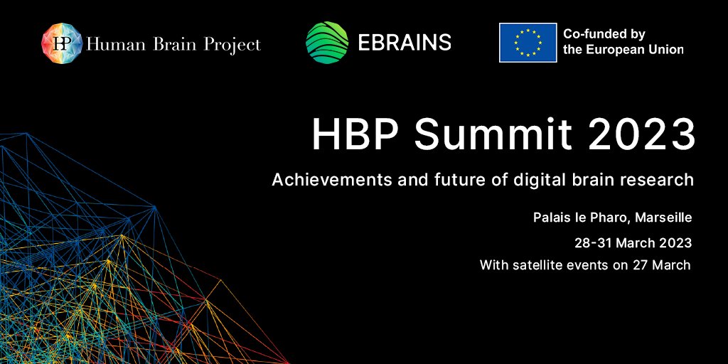 🔴 Have you already registered for the #HBPSummit? 4 days of intriguing lectures, interesting sessions, a science market and poster sessions await you! In addition, Satellite Events will also take place before the Summit!
Register here 👇
summit2023.humanbrainproject.eu