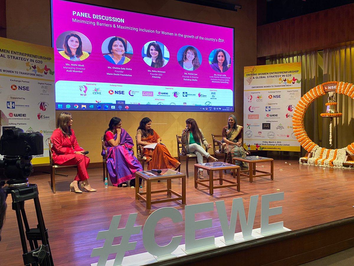 📢Let us remove barriers and unlock the potential of half the population!

MSC participated in a WEP panel discussion on “Minimizing barriers & maximizing inclusion for women” to highlight👉empowering women is a moral duty & a smart economic move. 

#WomenInEconomy #EmbraceEquity